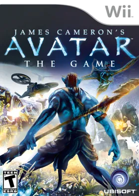 James Cameron's Avatar- The Game box cover front